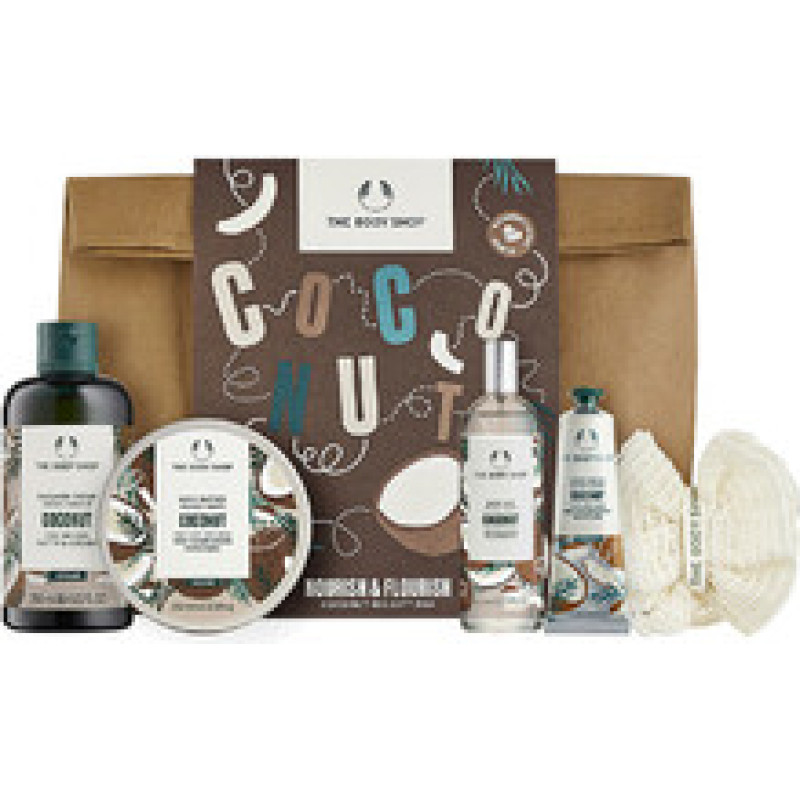 The Body Shop Coconut Big Set - D&aacute;rkov&aacute; sada pro p&eacute;či o tělo