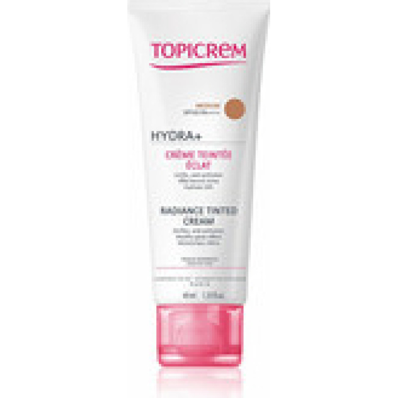 Topicrem Radiance Tinted Cream SPF 40 - Hydratačn&iacute; t&oacute;nuj&iacute;c&iacute; pleťov&yacute; kr&eacute;m 40 ml