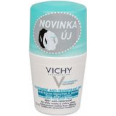 Vichy 48-hour antiperspirant ball against white and yellow spots