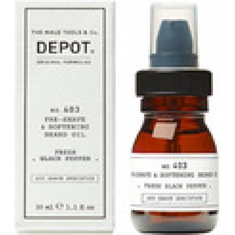 Depot No. 403 Pre-Shave & Softening Beard Oil Fresh Black Pepper
