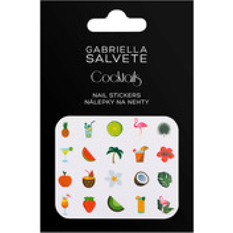 Gabriella Salvete Cocktails Body and Nail Stickers 20 pcs
