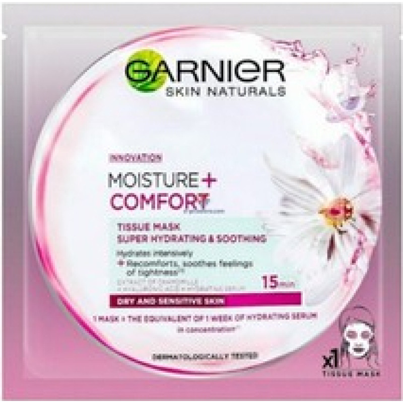 Garnier Moisture + Comfort Textile Mask 32 g