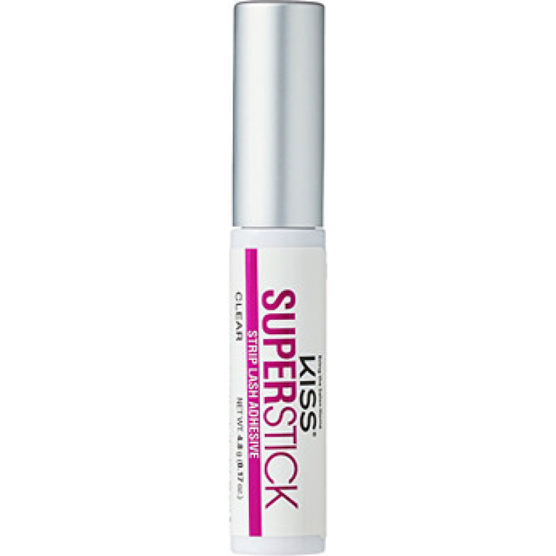 Kiss My Face Super Stick 5-Day Extended Wear Strip Lash Adhesive Clear - Lepidlo na řasy