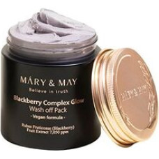 Mary & May Blackberry Complex Glow Wash Off Pack - Rozjasňuj&iacute;c&iacute; pleťov&aacute; maska
