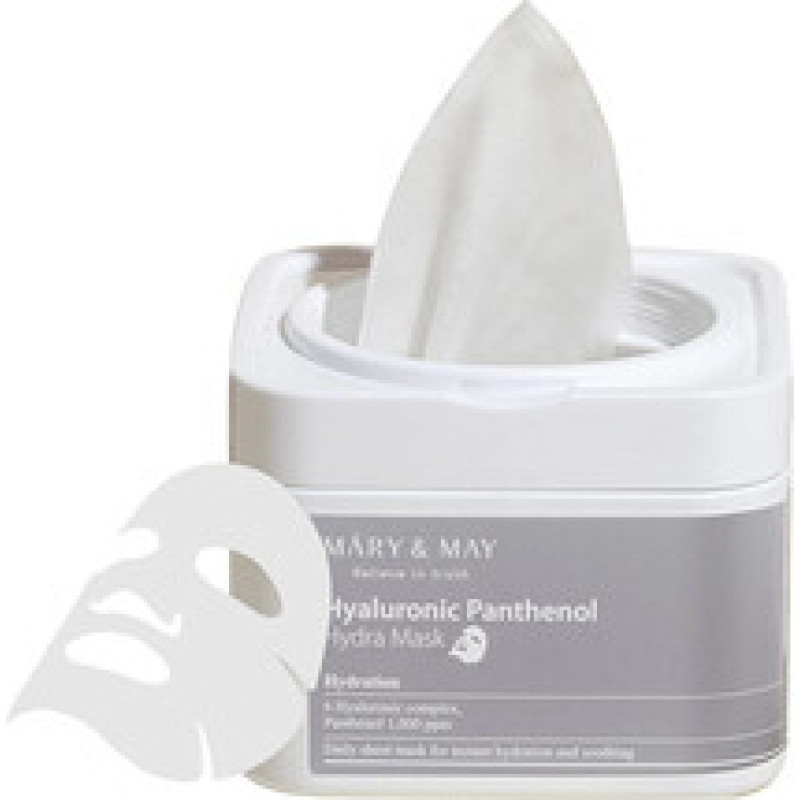 Mary & May Hyaluronic Panthenol Hydra Mask 30 pcs