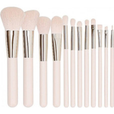 Mimo Makeup Brush Set Pink ( 12 pcs )