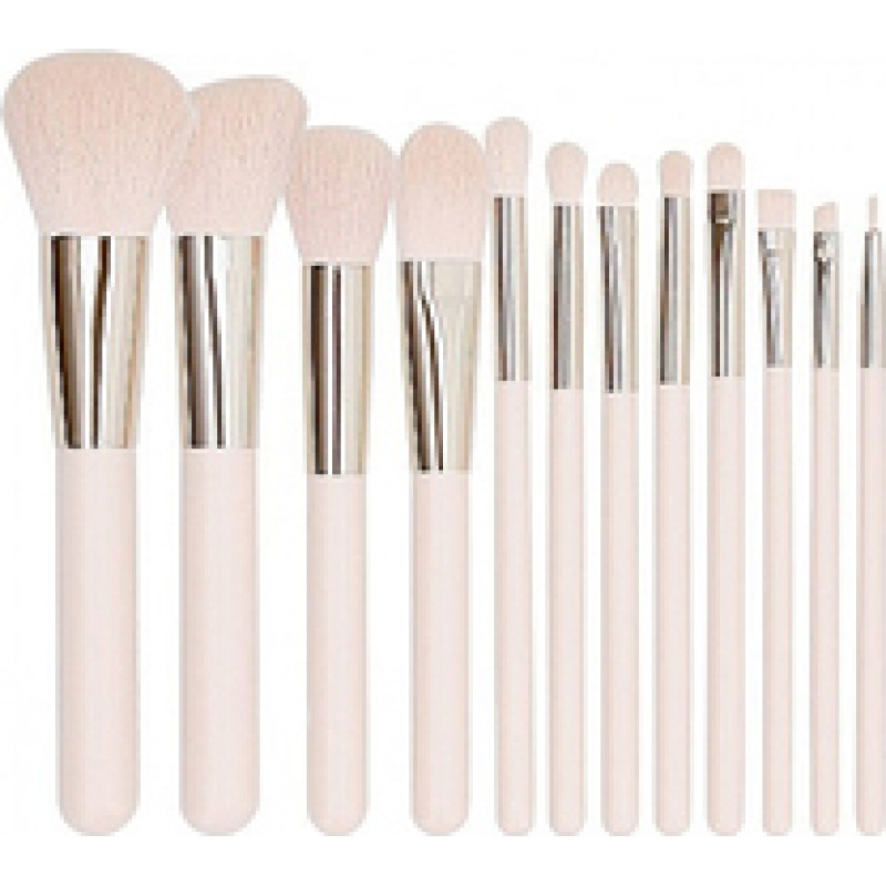 Mimo Makeup Brush Set Pink ( 12 pcs )