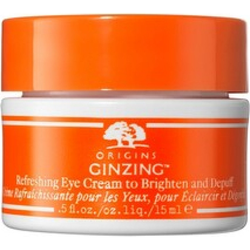 Origins Ginzing Refreshing Eye Cream to Brighten and Depuff Warm