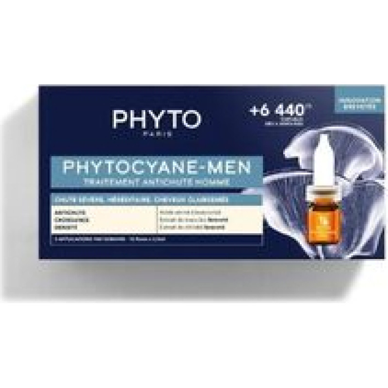Phyto Professional PhytoCyane Progressive Hair-Loss Treatment for Men - K&uacute;ra proti vypad&aacute;v&aacute;n&iacute; vlasů pro muže