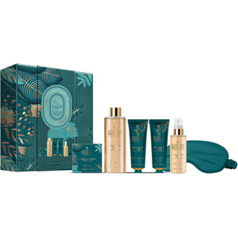 The Luxury Bathing Company D&aacute;rkov&yacute; set p&eacute;če o tělo ( Hru&scaron;ka & Květ nektarinky )