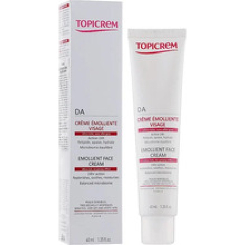 Topicrem DA Emollient Face Cream - Zvl&aacute;čňuj&iacute;c&iacute; pleťov&yacute; kr&eacute;m