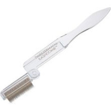 Tweezerman Folding Lash Comb - Golden comb to comb the lashes