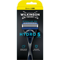 Wilkinson Sword Hydro 5 - Holic&iacute; strojek se dvěma n&aacute;hradn&iacute;mi hlavicemi
