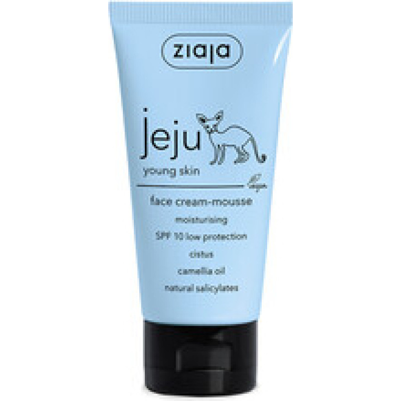 Ziaja Jeju Face Cream-mousse SPF10 - Pleťov&aacute; kr&eacute;mov&aacute; pěna