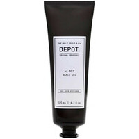Depot No. 307 Black Gel - Stylingov&yacute; gel pro tmav&eacute; vlasy