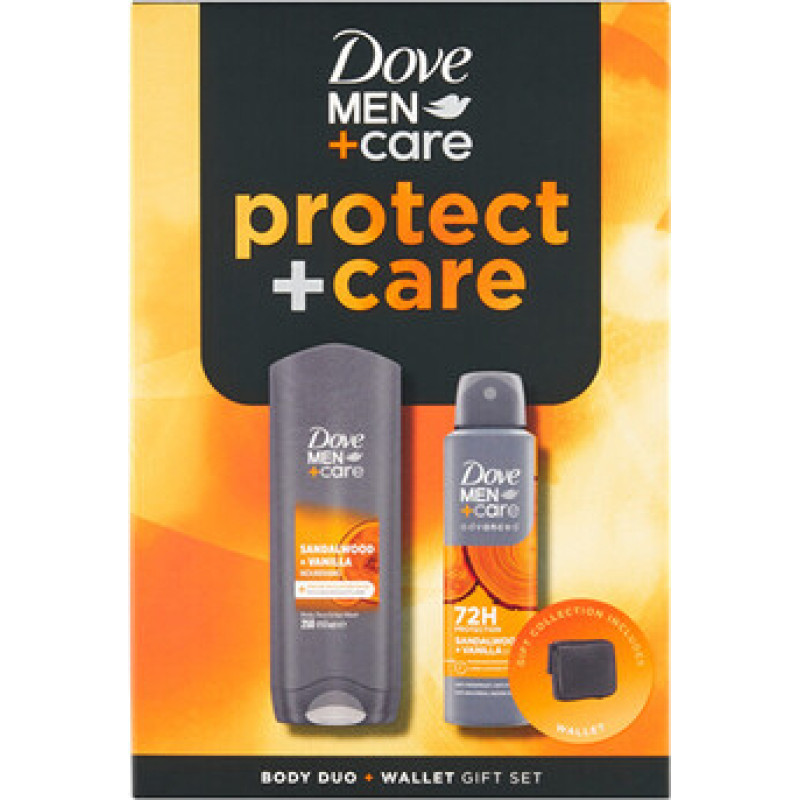 Dove Men Protect +Care Set - D&aacute;rkov&aacute; sada tělov&eacute; p&eacute;če