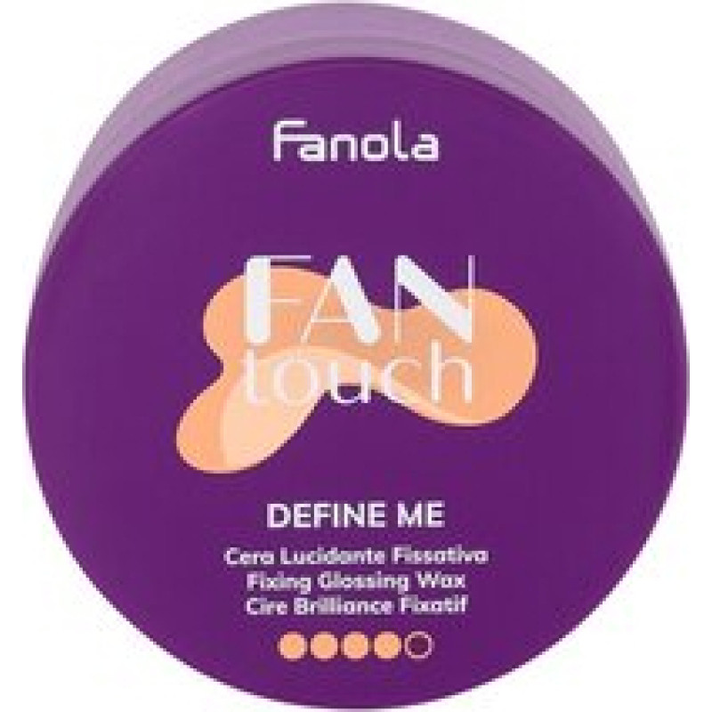 Fanola Fan Touch Define Me Wax - Leskl&yacute; fixačn&iacute; vosk na vlasy