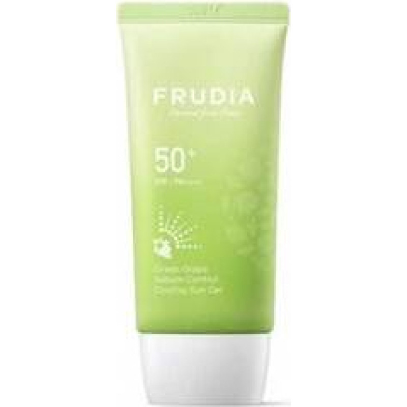 Frudia Green Grape Sebum Control Cooling Sun Gel SPF 50 PA++++ - Hydratačn&iacute; gel na opalov&aacute;n&iacute; pro mastnou a sm&iacute;&scaron;enou pleť