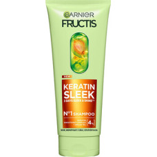 Garnier Fructis Keratin Sleek Shampoo - &Scaron;ampon pro such&eacute; a krepat&eacute; vlasy