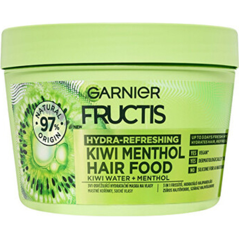 Garnier Hair Food Mask - Hydratačn&iacute; maska na vlasy s kiwi 3v1