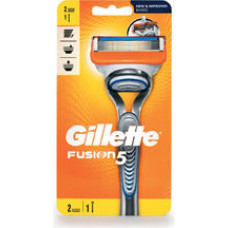 Gillette Fusion - Shaving Machine + 2 Spare Heads