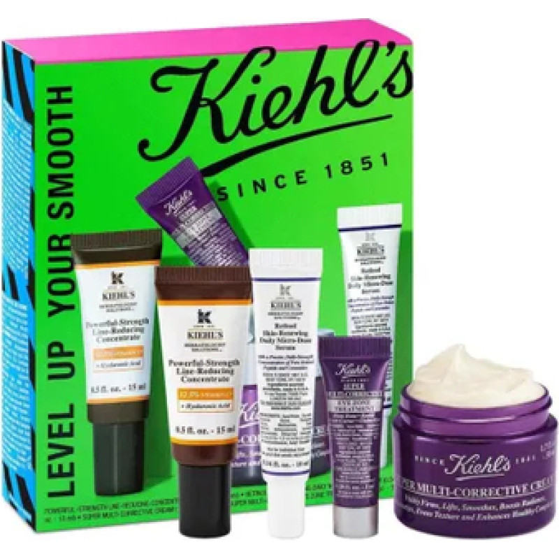 Kiehls Level Up Your Smooth - D&aacute;rkov&aacute; sada