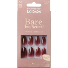 Kiss My Face Bare-But-Better Nails - Gelov&eacute; nehty ( 28 ks )