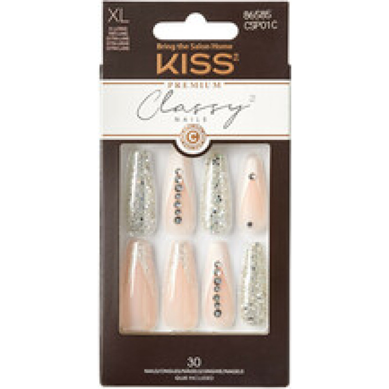 Kiss My Face Classy Nails Premium Sophisticated ( 30 pcs )