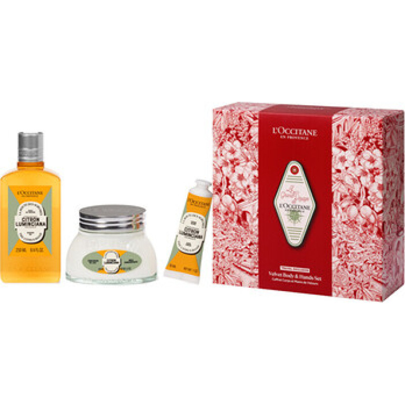 L&acute;occitane Velvet Body & Hands Set - D&aacute;rkov&aacute; sada