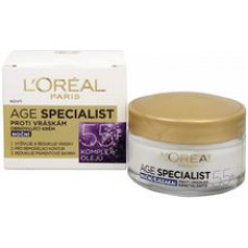 L&acute;or&eacute;al Night Wrinkle Cream Age 55+ Specialist