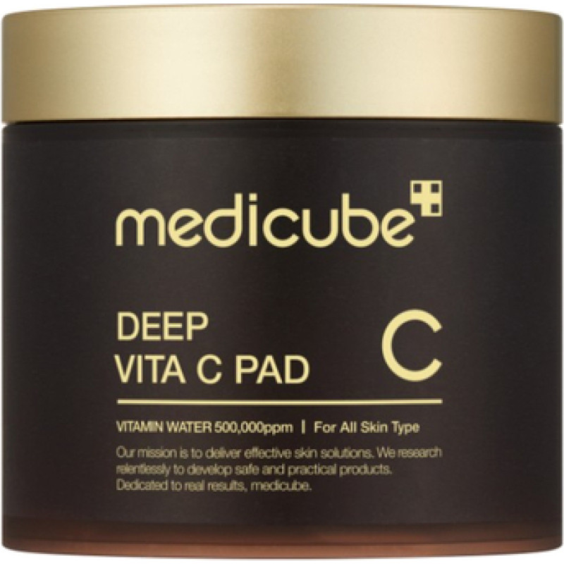 Medicube Deep Vita C Pads - Tonizačn&iacute; tamponky pro v&scaron;echny typy pleti 70 ks