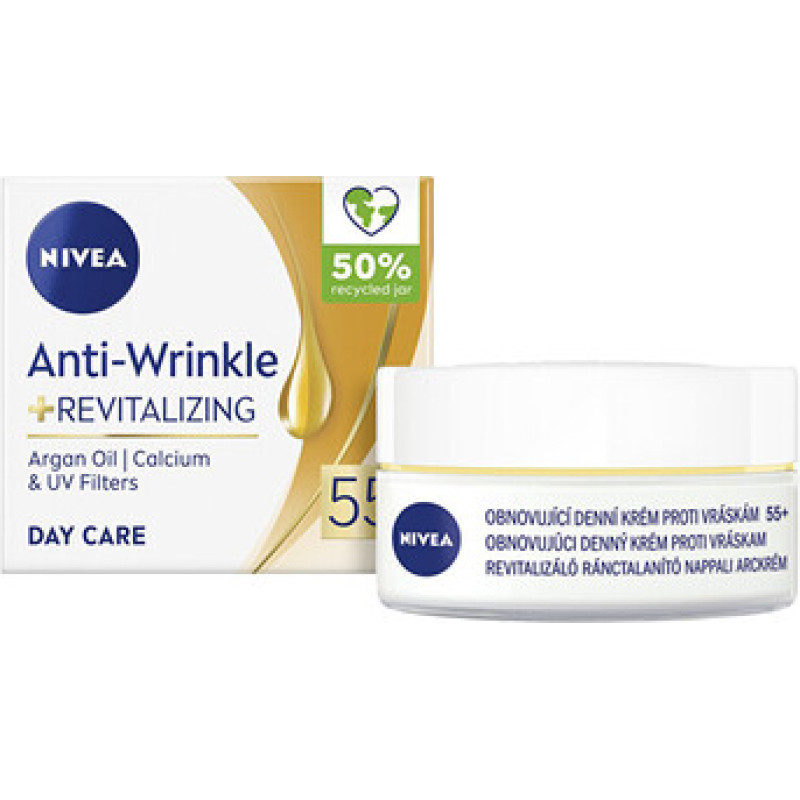 Nivea Anti-Wrinkle Revitalizing - Refreshing day cream against wrinkles 55+