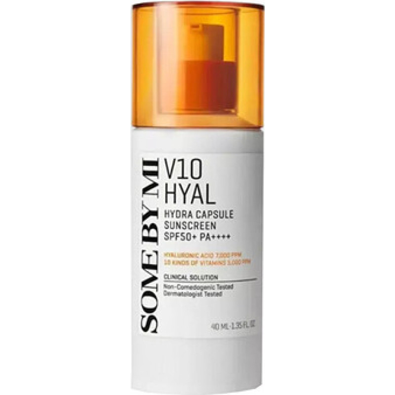 Some By Mi V10 Hyal Hydra Capsule Sunscreen SPF 50+ - Ochrann&yacute; pleťov&yacute; opalovac&iacute; kr&eacute;m
