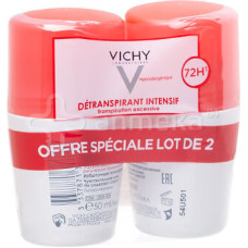 Vichy Antiperspirant Stress Resist 72H ( 2 pcs ) - Antiperspirant roll-on against excessive sweating