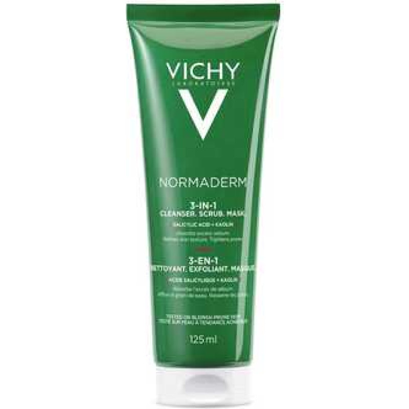 Vichy Normaderm Tri-Activ Cleanser - Preparation for cleaning the skin with imperfections 3 in 1