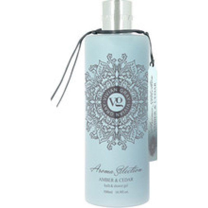 Vivian Gray Aroma Selection Amber & Cedar Bath & Shower Gel