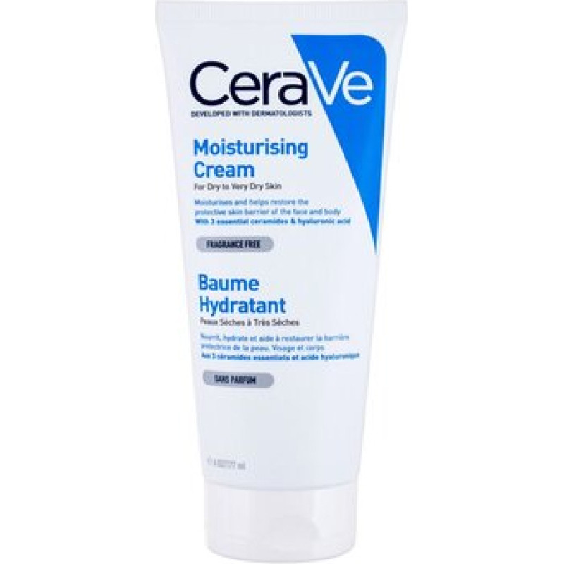 Cerave Hydration Cream for Dry to Very Dry Skin (Moisturising Cream)
