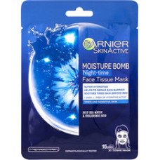 Garnier Moisture Bomb Night-time Face Tissue Mask - Moisturizing regenerating night textile mask
