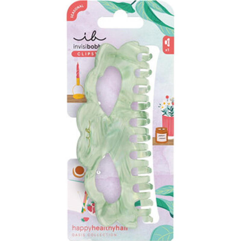 Invisibobble Clipstar L Oasis Matcha Reset - Skřipec do vlasů