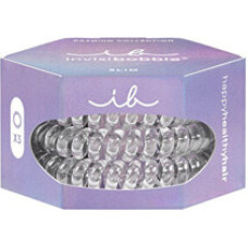 Invisibobble Slim Premium Crystal Clear - Gumička do vlasů ( 3 ks )