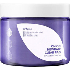 Isntree Onion Newpair Clear Pad ( 60 ks ) - Čistic&iacute; pleťov&eacute; tamponky