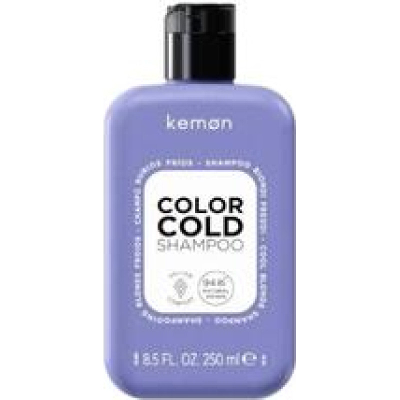 Kemon Color Cold Shampoo - &Scaron;ampon proti žlut&yacute;m t&oacute;nům vlasů