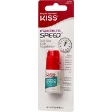 Kiss My Face Maximum Speed ​​Nail Glue - Quick-drying nail glue