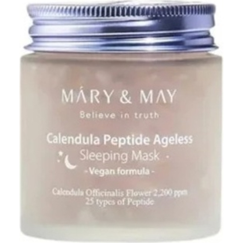 Mary & May Calendula Peptide Ageless Sleeping Mask - Nočn&iacute; pleťov&aacute; maska