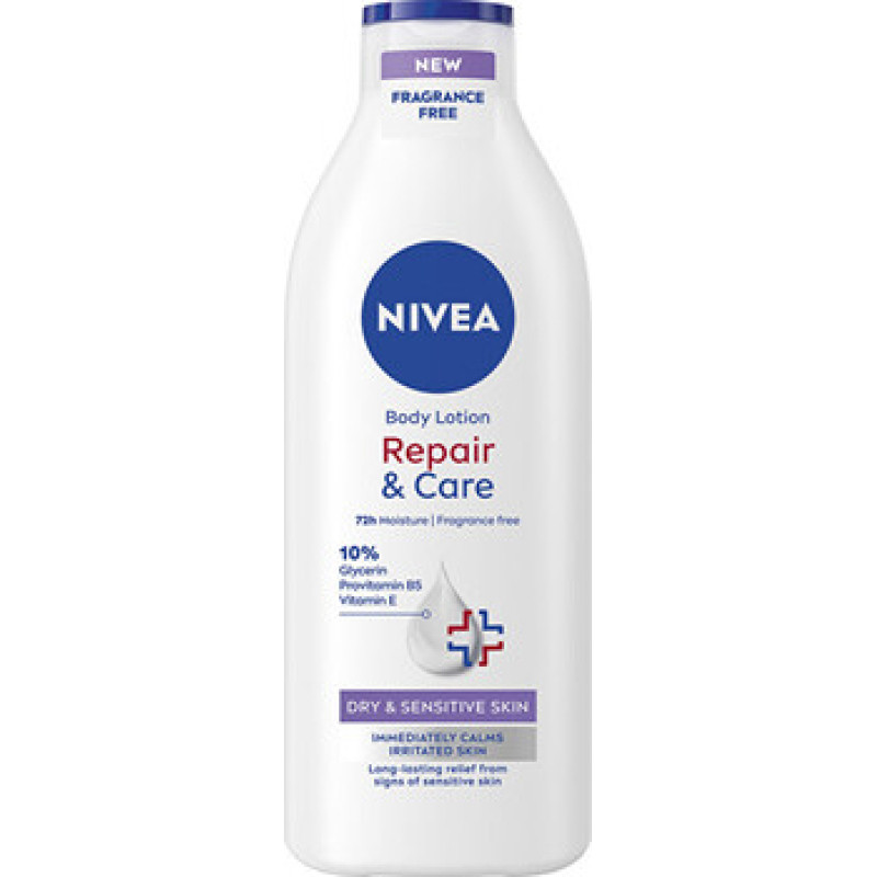 Nivea Repair & Care Body Lotion - Tělov&eacute; ml&eacute;ko pro suchou a citlivou pokožku