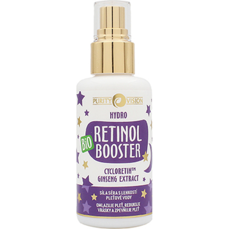 Purity Vision Bio Hydro Retinol Booster - Pleťov&aacute; voda s protivr&aacute;skov&yacute;m &uacute;činkem