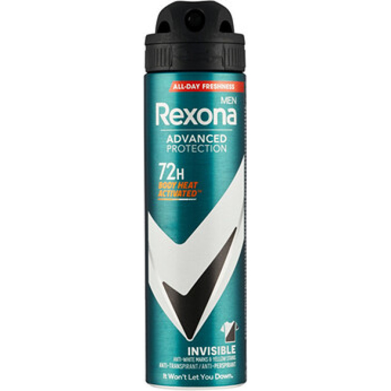 Rexona Men Advanced Protection Invisible Antiperspirant - Antiperspirant ve spreji