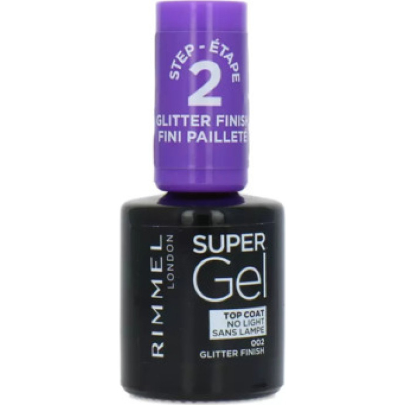 Rimmel Super Gel Top Coat - Nail Polish 12 ml