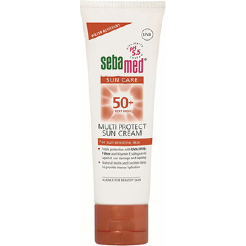 Sebamed Multi Protect Sun Cream OF 50+ - Kr&eacute;m na opalov&aacute;n&iacute;