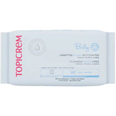 Topicrem Baby Cleansing Water Wipes ( 60 ks ) - Vlhčen&eacute; ubrousky pro děti